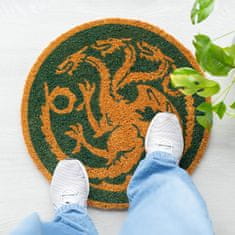 Game of Thrones Otirač za vrata Igra prijestolja - Kuća zmaja (50 cm)