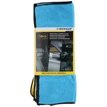 Dunlop - Univerzalne krpe za auto od mikrovlakana 35x40 cm 10 kom.
