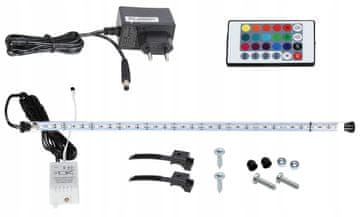 RGB LED fluorescentna svjetiljka za akvarij daljinski upravljač 50cm I