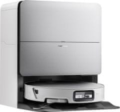 Roborock Saros 20 Sonic Complete robotski usisavač sa stanicom za samočišćenje, bijela boja