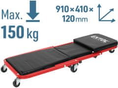 Extol Premium Ležaljka/sjedalo za montažu Extol Premum 8863302 lounger/seat 2-in-1, assembly mobile, unfolded 91x41x12cm, up to 150/120kg