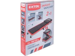 Extol Premium Ležaljka/sjedalo za montažu Extol Premum 8863302 lounger/seat 2-in-1, assembly mobile, unfolded 91x41x12cm, up to 150/120kg