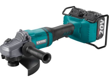 Extol Industrial Akumulatorska kutna brusilica 8791846 SHARE20V, 150/180mm, BEZ ČETKICA, 2x4Ah