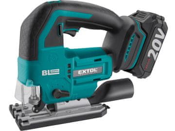 Extol Industrial Akumulatorska ubodna pile 8791824 SHARE20V, BEZ ČETKICA, 2Ah