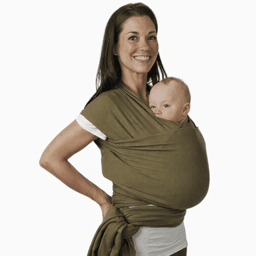 MXM Marama za nošenje bebe – kaki zelena