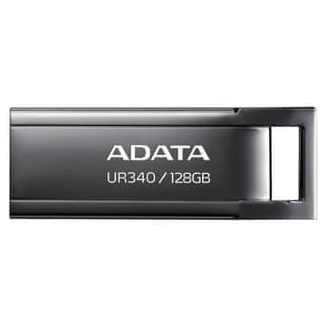 AData UR340 USB flash pogon, 128GB, USB 3.2 Gen 1, crni (AROY-UR340-128GBK)