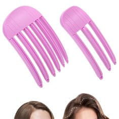 FRILLA® Kopče za volumen kose bez tragova (2 kom) – za podizanje korijena, sve tipove kose, ABS+PC otporne na toplinu | ROSAVOLUM