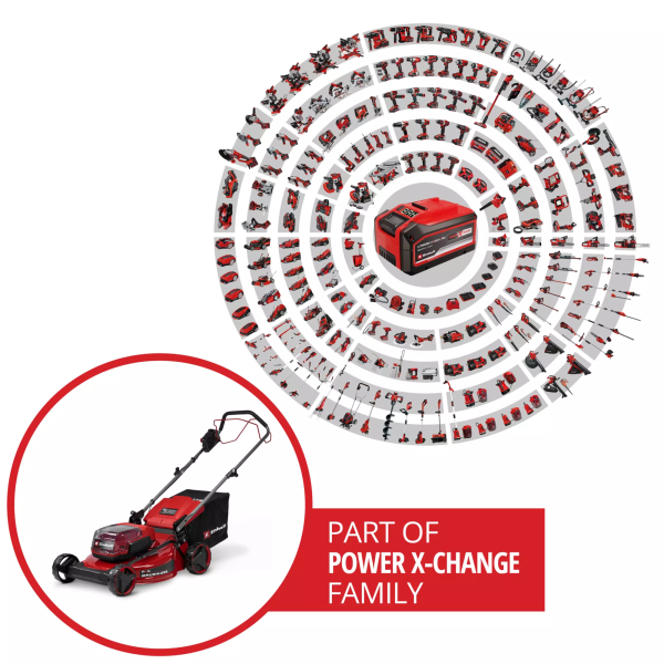 Samohodna akumulatorska kosilica Einhell GC-CM 36/51 S Li BL