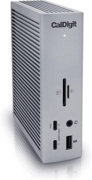 slomart TS4 (0,8 m) - Thunderbolt 4 Docking Station: 18 priključaka, 98W punjenje, 3x TB4, 3x USB-C, 5x USB-A, DP, 2.5GbE, SD/microSD.