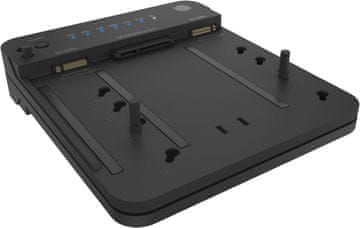 slomart ICY BOX priključna stanica HDD/M.2 NVMe SSD, USB 3.2 Gen 2, kloniranje, čitač, SATA 2.5/3.5" & M.2, USB-C & USB-A, IB-2915MSCL-C31