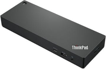 slomart Lenovo Universal Thunderbolt 4 Dock (B09F2YMQLN) - Svestrano rješenje za povezivanje. Brzo punjenje, 4K podrška, više portova. Idealno za ured i dom.