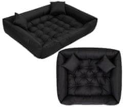 AIO FACTORY ECCO krevet za pse 130x105 cm vodootporni crni