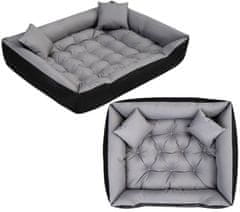 AIO FACTORY Passion krevet ECCO 100x75 cm vodootporni sivi