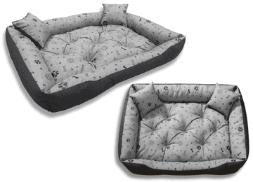 AIO FACTORY Passion posteljina, ograda, 100x75 cm, vodootporna, crne kosti