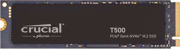 Crucial T500 SSD disk, NVMe PCIe Gen.4 M.2 2280, 4 TB (CT4000T500SSD3)