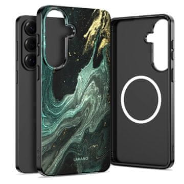 Tech-protect Lamano MagSafe maska za Samsung Galaxy S26, verde aura