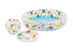 Intex 59460 Fruity set (bazen + obruč + lopta)