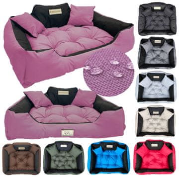 AIO FACTORY Passion postelja KINGDOG ograda 55x45 cm personalizirana vodootporna ruža