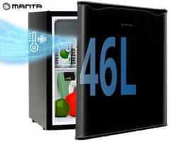 Manta MM515PBK mini hladnjak, 46L, crni