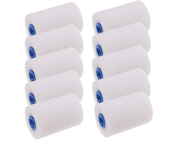 MAAN SPUŽVASTI VALJAK ZA BOJU 35x50 MM REZERVNI 10 KOMADA ZA ULJNE BOJE