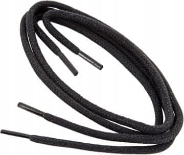 Collonil debele okrugle vezice za cipele, par, crne 000, 45 cm