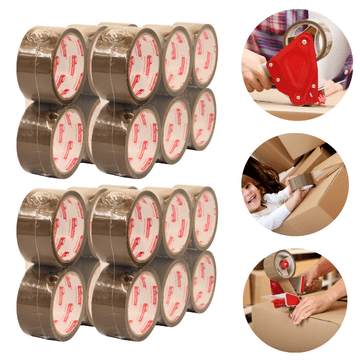 B.U. SMEĐA LJEPILA ZA PAKIRANJE 48 mm x 45 Y JAKA TRAKA ZA PAKIRANJE 24 KOMADA