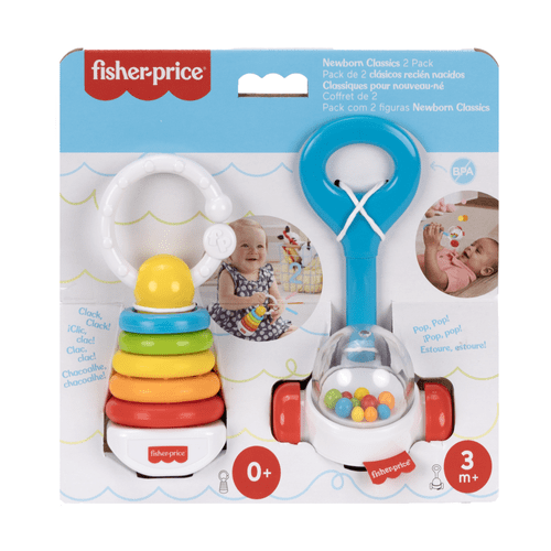 Fisher-Price komplet dviju klasičnih zvečki