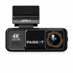 Farrot A8 4K UHD Dashcam (3840×2160), Dual Camera, GPS, WiFi, ADAS, WDR Night Vision, Parking Mode, microSD 256GB