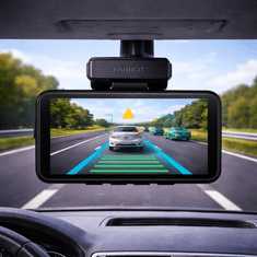 Farrot A8 4K UHD Dashcam (3840×2160), Dual Camera, GPS, WiFi, ADAS, WDR Night Vision, Parking Mode, microSD 256GB