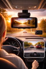 Farrot A8 4K UHD Dashcam (3840×2160), Dual Camera, GPS, WiFi, ADAS, WDR Night Vision, Parking Mode, microSD 256GB