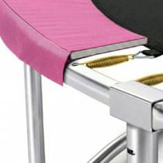 Aga SPORT TOP Trampolin 180 cm Ružičasta + zaštitna mreža