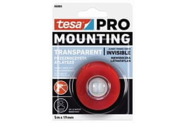 Tesa Montažna traka dvostrana montažna traka 66965, prozirna, 5 m x 19 mm