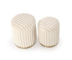 Halmar Set stolica FIDO stool set, cream gold (1p=1set)
