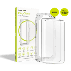 Mobile-origin EasyGlass zaštitno staklo za iPhone 17e/16e/14/13/13 Pro, 2 seta (EGA-i14-2pk)