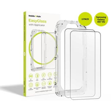 Mobile-origin EasyGlass zaštitno staklo za Galaxy A57 5G, 2 seta (EGA-A575G-2pk)