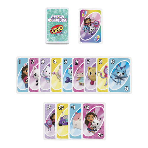 UNO Junior društvena igra, Gabby's Dollhouse