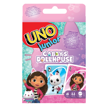 Mattel Uno Junior Gabby's Dollhouse društvena igra