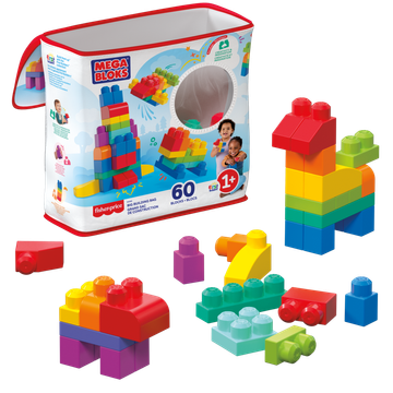 MEGA BLOKS Fisher Price Mega Bloks set kockica, 60 komada