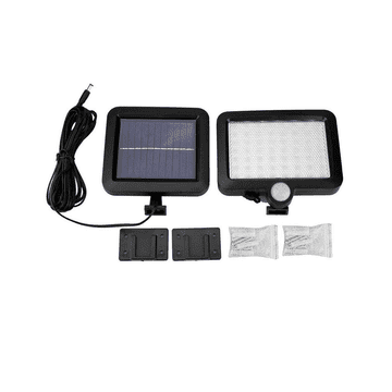 Bass Polska Vanjska solarna lampa sa senzorom pokreta, 1,5 W, 150 LED dioda