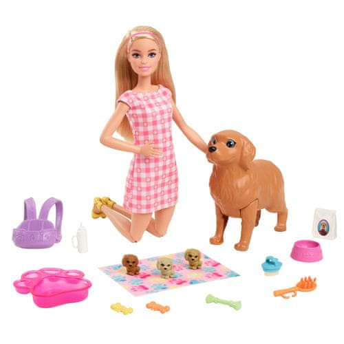 Barbie Newborn Pups set za igru