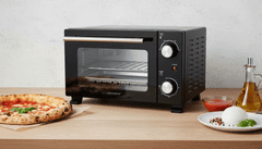 Esperanza Mini električna pećnica CALZONE, 10L, 800W, crna