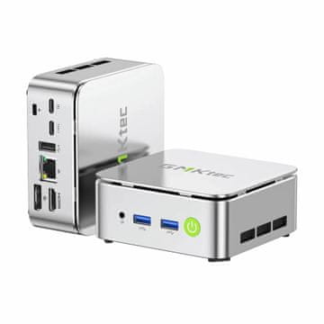 GMKtec računalo mini PC G10 AMD Ryzen5 16GB RAM 1T SSD NucBox srebrni