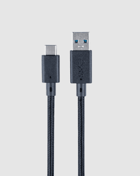 Nacon Podatkovni kabel za PS5, USB-A v USB-C, 3m, crni