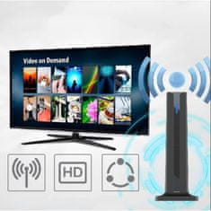 VYZIO® Sobna digitalna TV antena HD, pojačanje 25dBi, VHF/UHF, kabel 4,9 m | TVDIGI