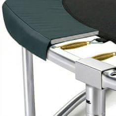 Aga SPORT PRO Trampolin 430 cm Tamno zelena + zaštitna mreža + ljestve + džep za obuću