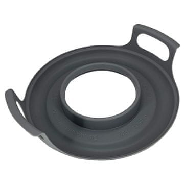 HOME & MARKER® Podloga za mikrovalnu pećnicu s hladnim ručkama, protiv prolijevanja, promjer do 27 cm | MICTRAY