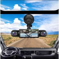 VYZIO® Četverokanalni auto DVR 1080p, širokokutni 150° za prednju, stražnju i bočne kamere | CAMERIK