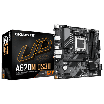Gigabyte A620M DS3H, DDR5, SATA3, USB3.2Gen1, DP, AM5 mATX