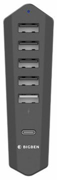 Nacon USB razdjelnik HUB za PlayStation 5 Slim, črni