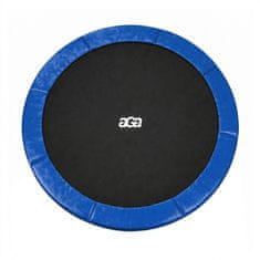 Aga Sport Pro Trampolin 366 cm Plava + zaštitna mreža + ljestve